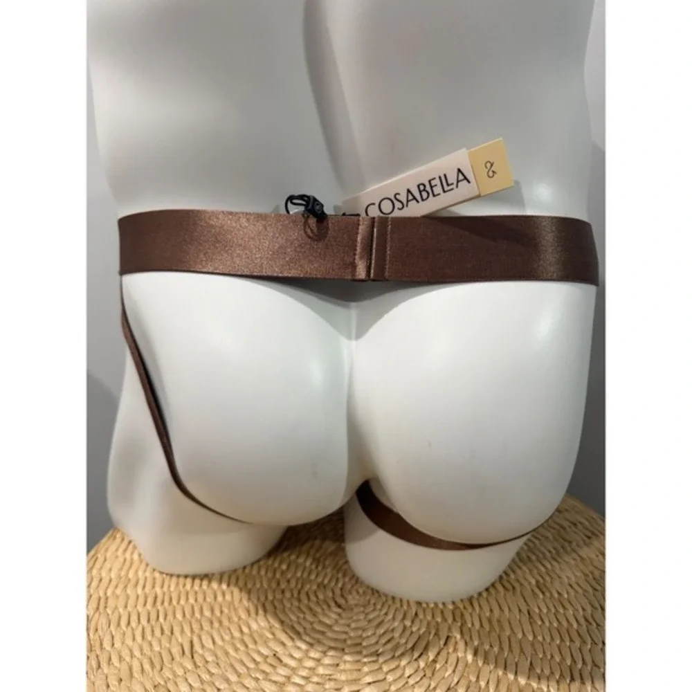 Cosabella Men's Never Say Never Lace Underwear Jock Strap DUE  L NWT